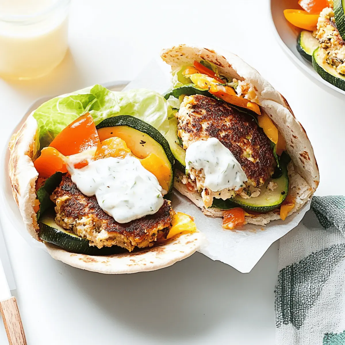 Chicken Zucchini Burgers