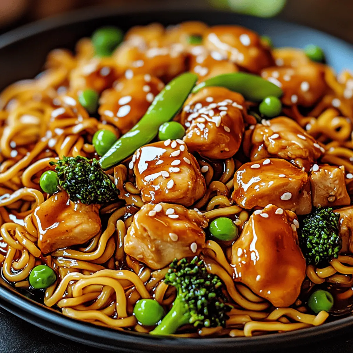 Chicken Teriyaki Noodles