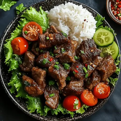 Cambodian Pepper Beef (Lok Lak)