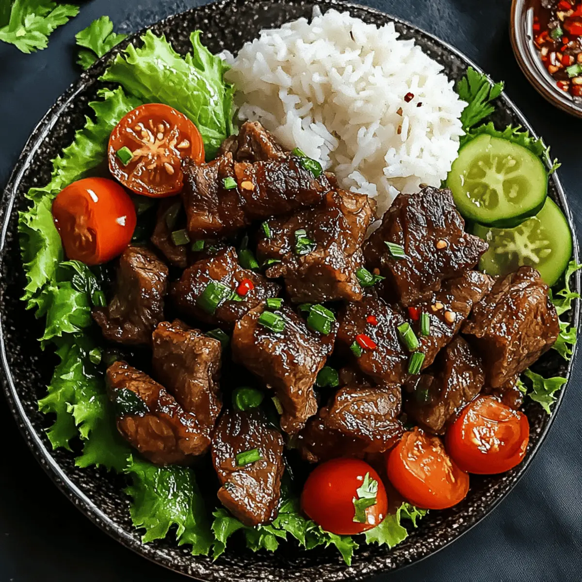 Cambodian Pepper Beef (Lok Lak)