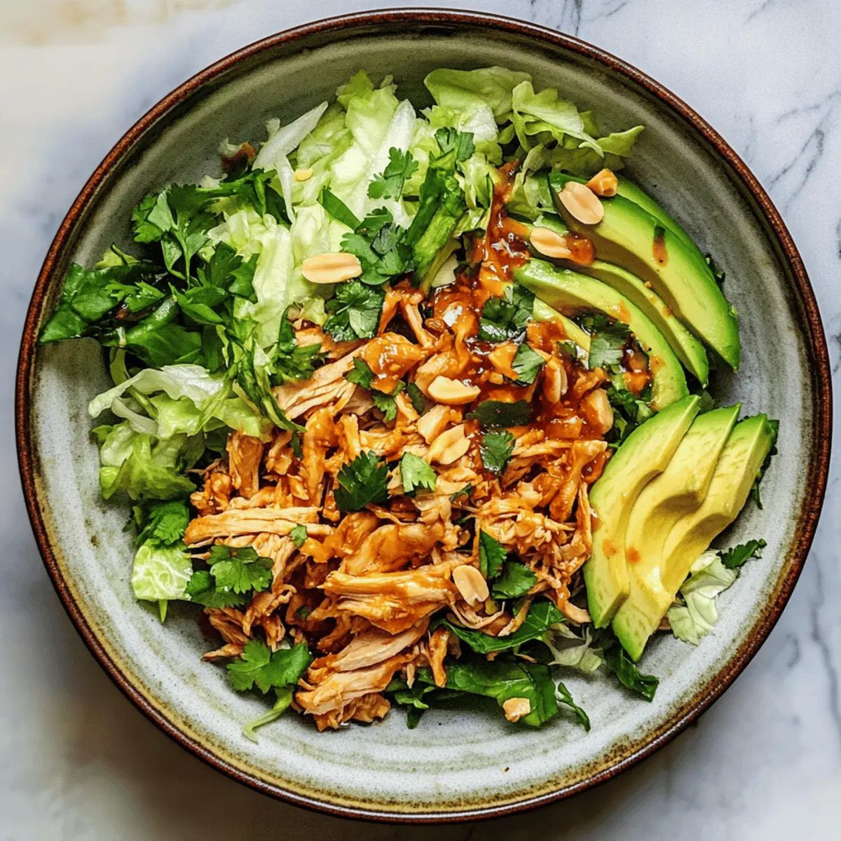 Honey-Sriracha Rotisserie Chicken Bowl