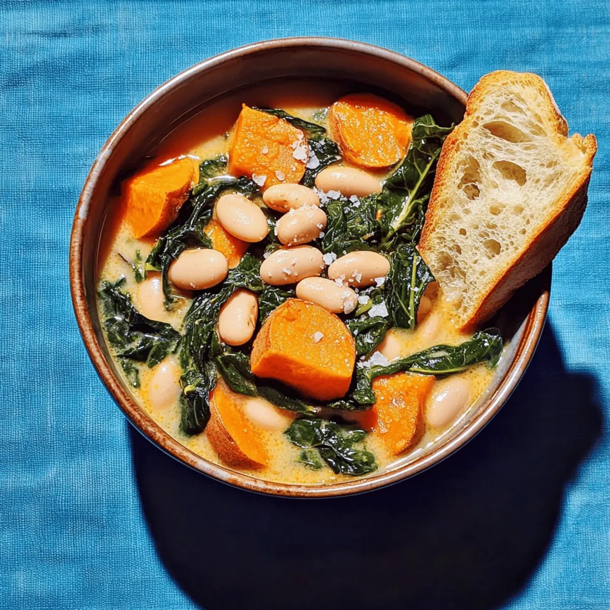 Coconutty Beans and Greens Stew