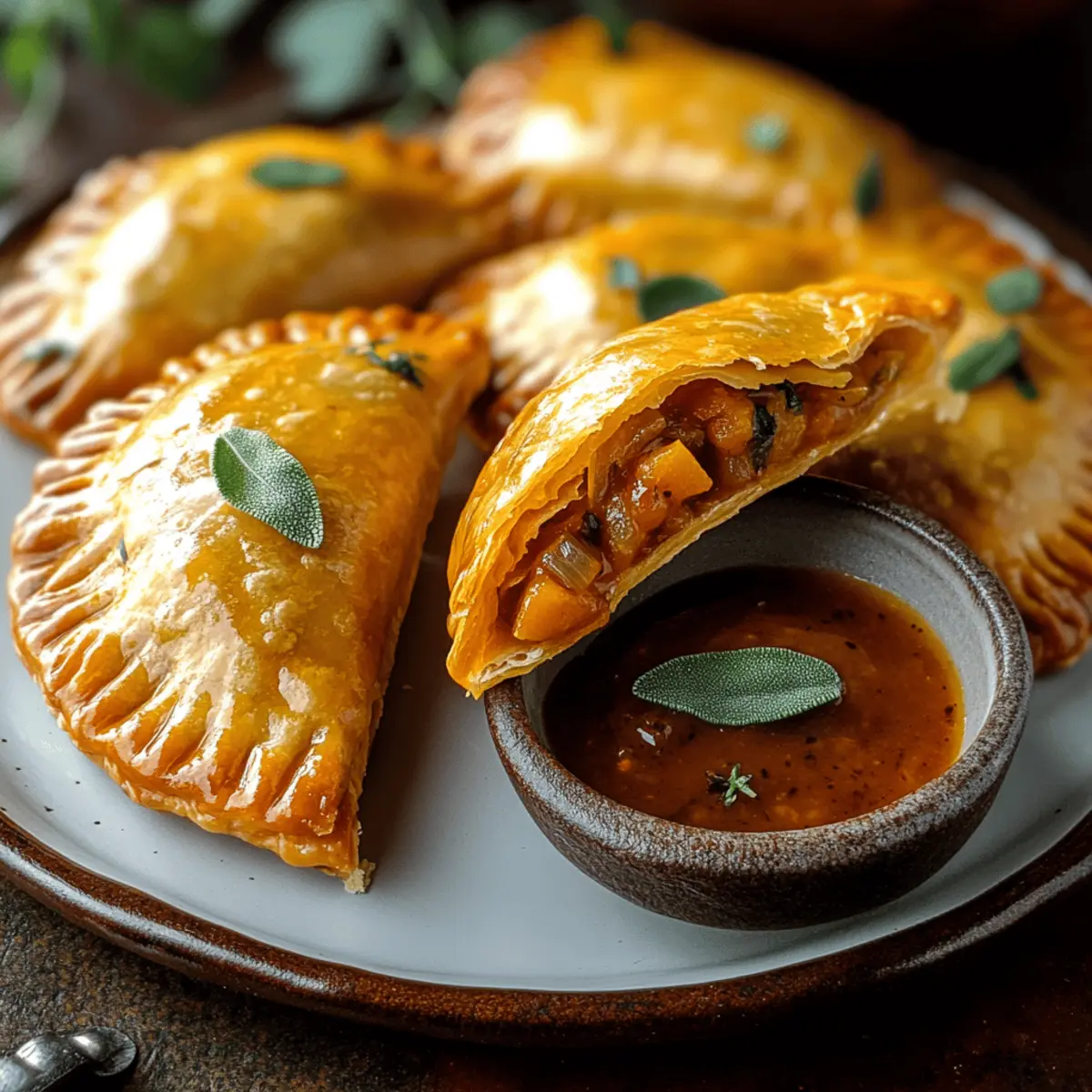 Pumpkin Sage Empanadas