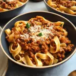 One-Pot Lentil and Walnut Bolognese