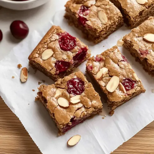 Cherry Blondies