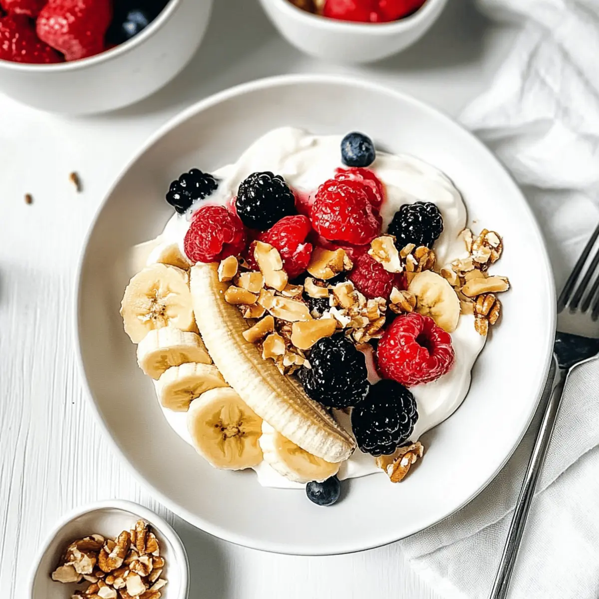 Breakfast Banana Split