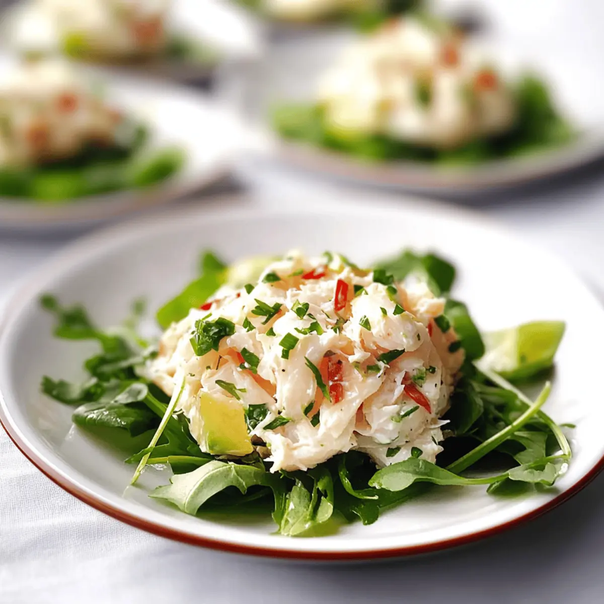 Crab and Avocado Salad