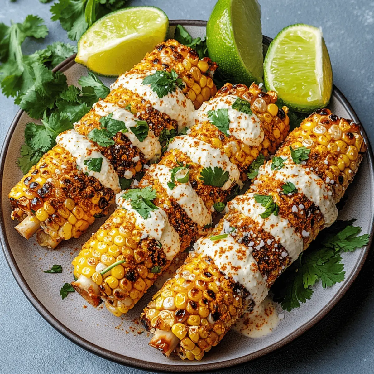 Air Fryer Corn Ribs