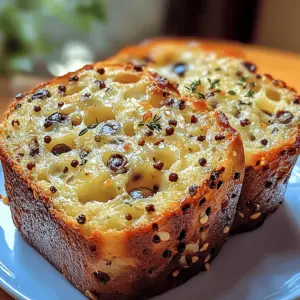 Cheese and Olive Quick Bread