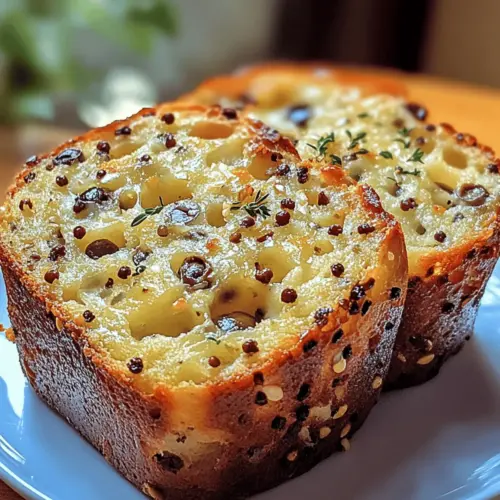 Cheese and Olive Quick Bread