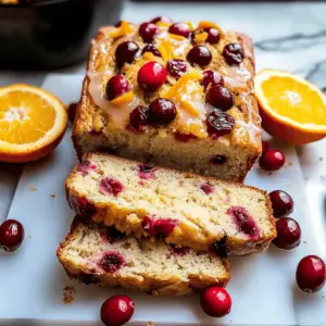 Cranberry Orange Bread