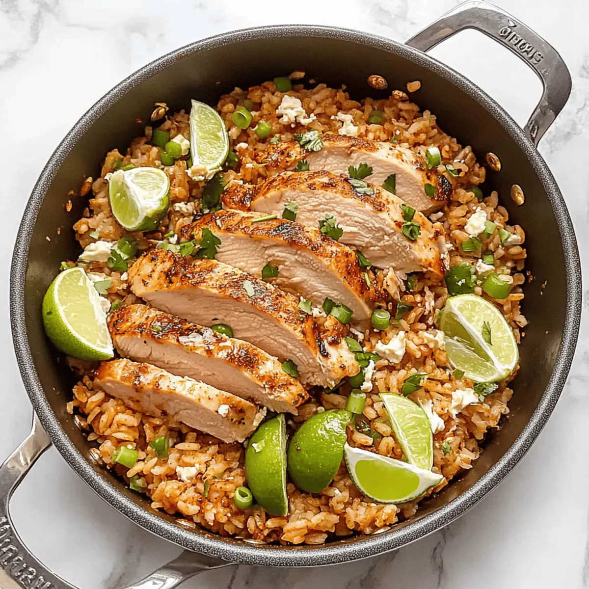 Chipotle Lime Chicken and Rice