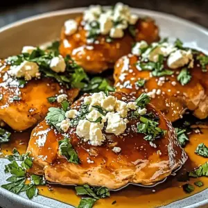 Hot Honey Feta Chicken Dish