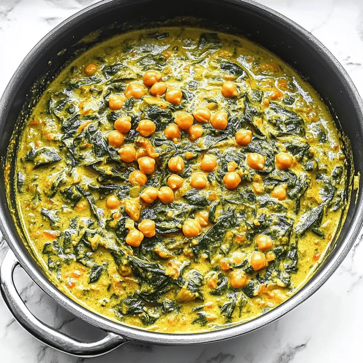 Chickpea and Spinach Curry
