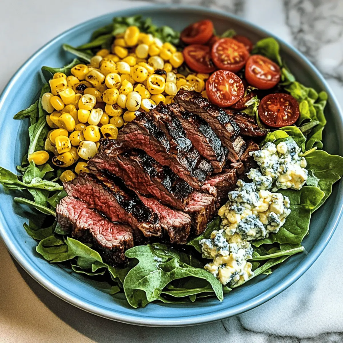 Grilled Balsamic Steak Salad