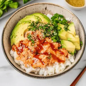 Canned Tuna Sushi Bowl