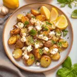 Baked Feta Potatoes