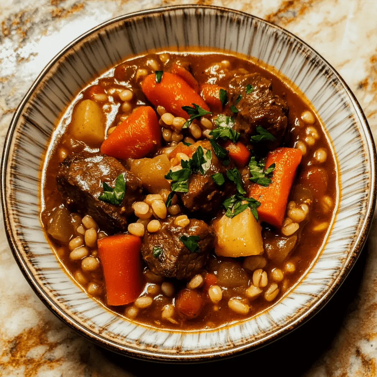 Beef Barley Stew