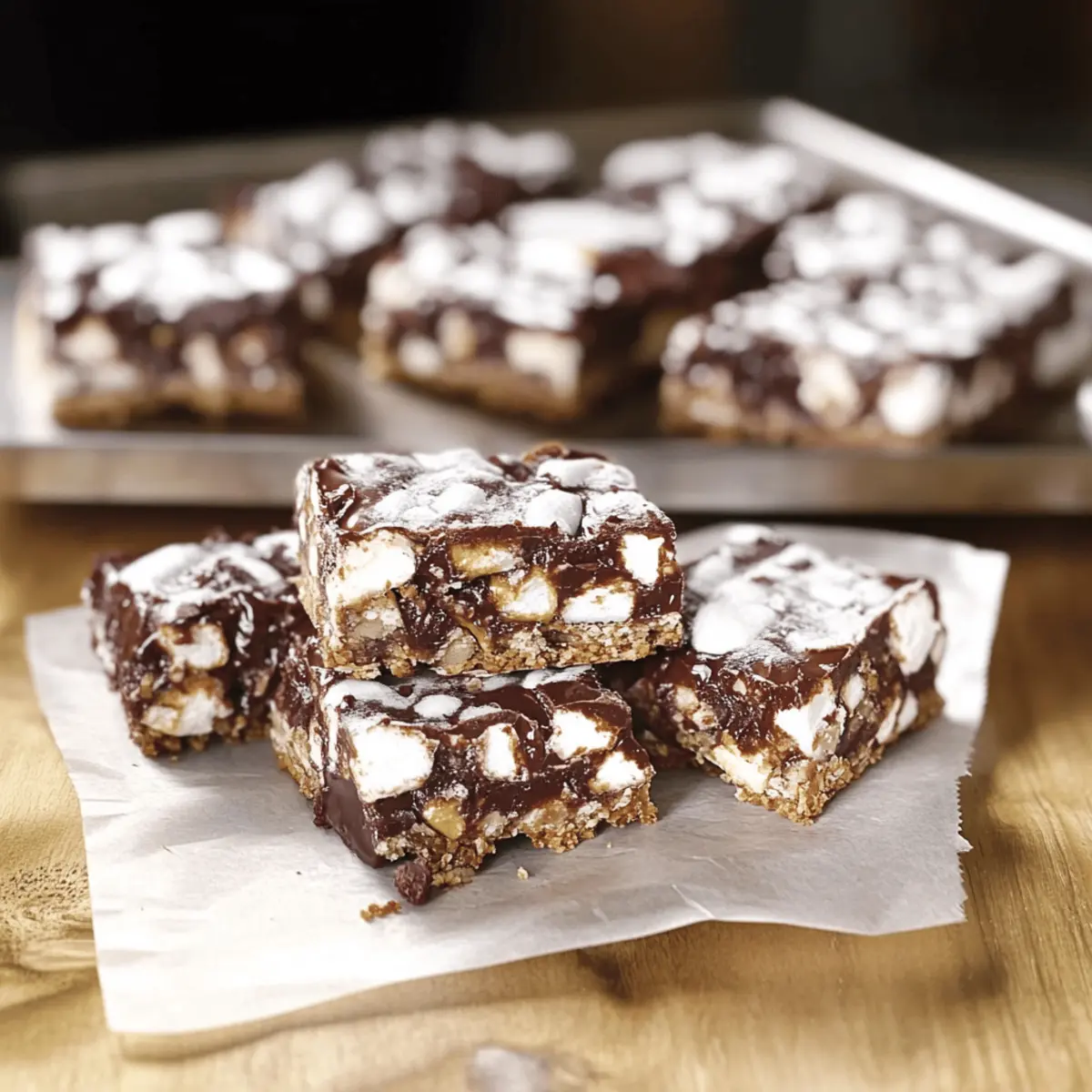 Rocky Road Crunch Bars