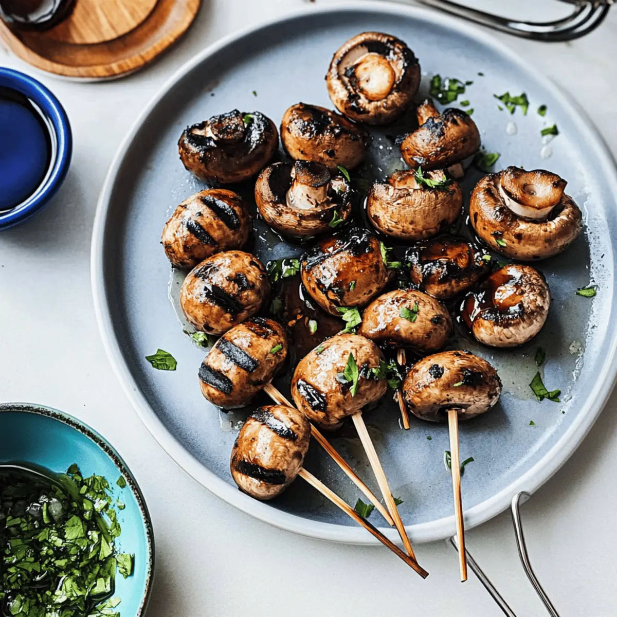 Grilled Mushrooms
