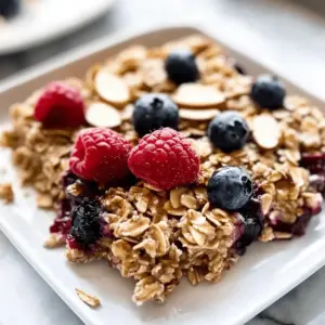 Oat and Fruit Breakfast Bake