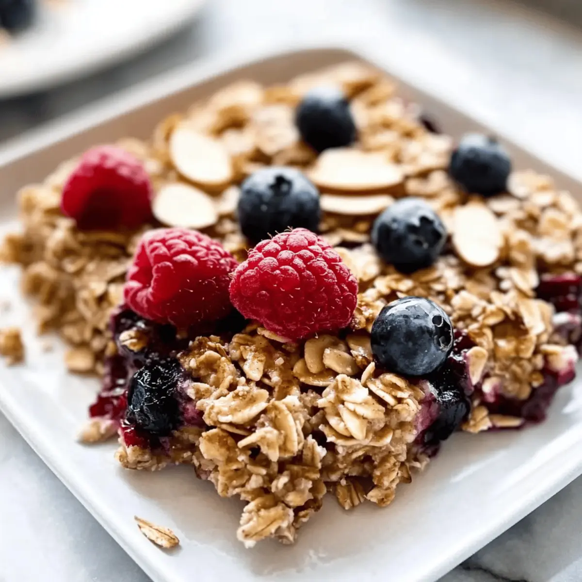 Oat and Fruit Breakfast Bake