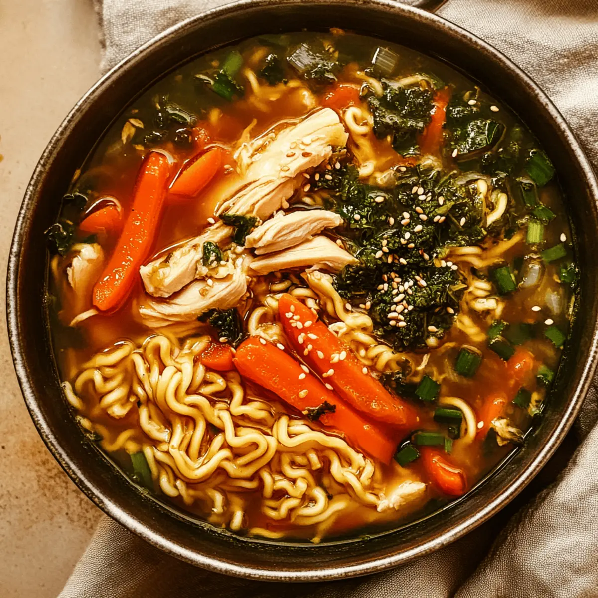 Ginger-Scallion Chicken Soup