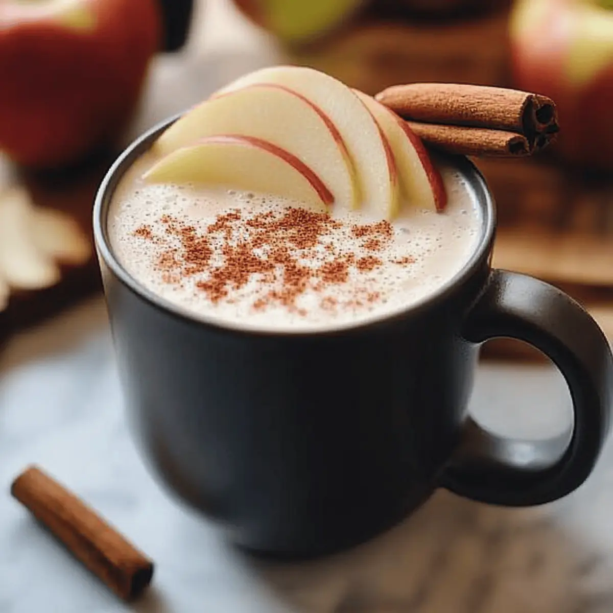Apple Chai Latte