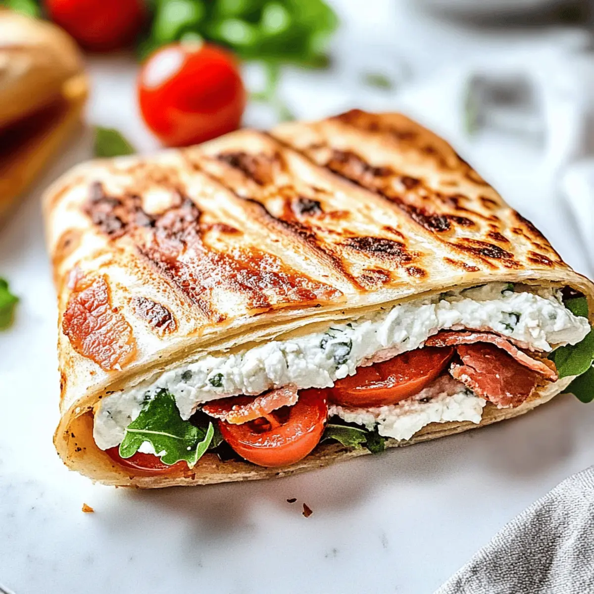 Cottage Cheese Wraps