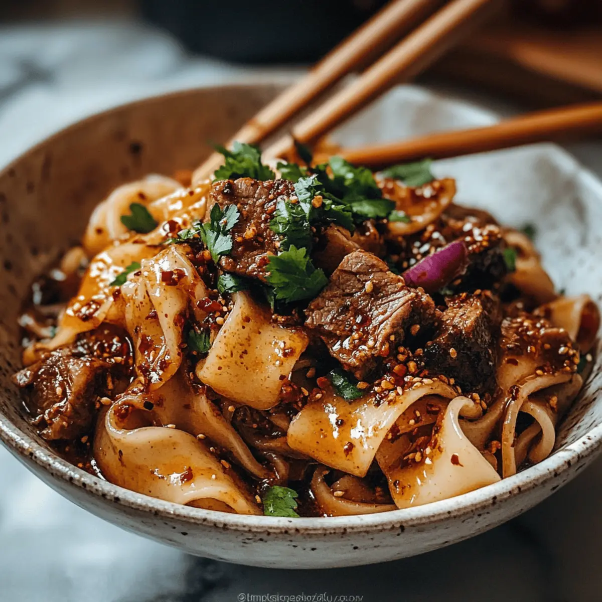 Cumin Lamb Noodles