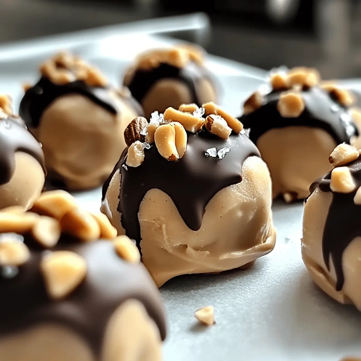 Frozen Greek Yogurt Peanut Butter Bites