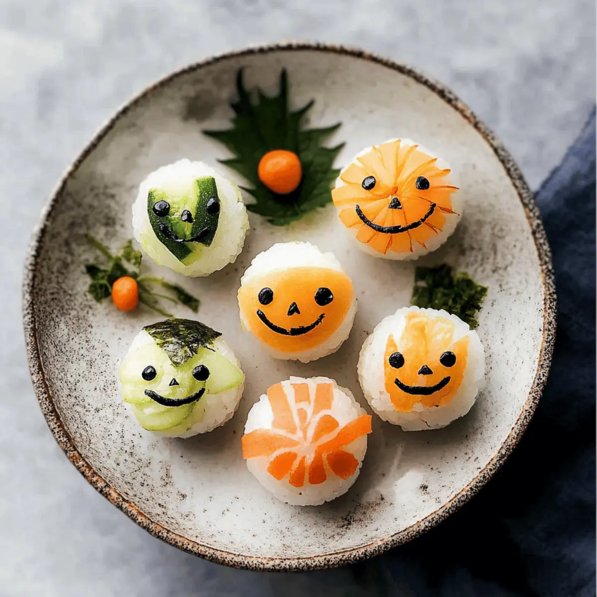 Halloween Temari Sushi