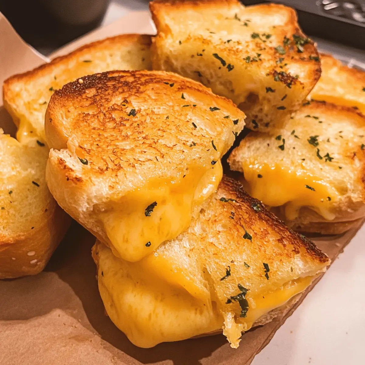 Hawaiian Roll Grilled Cheese