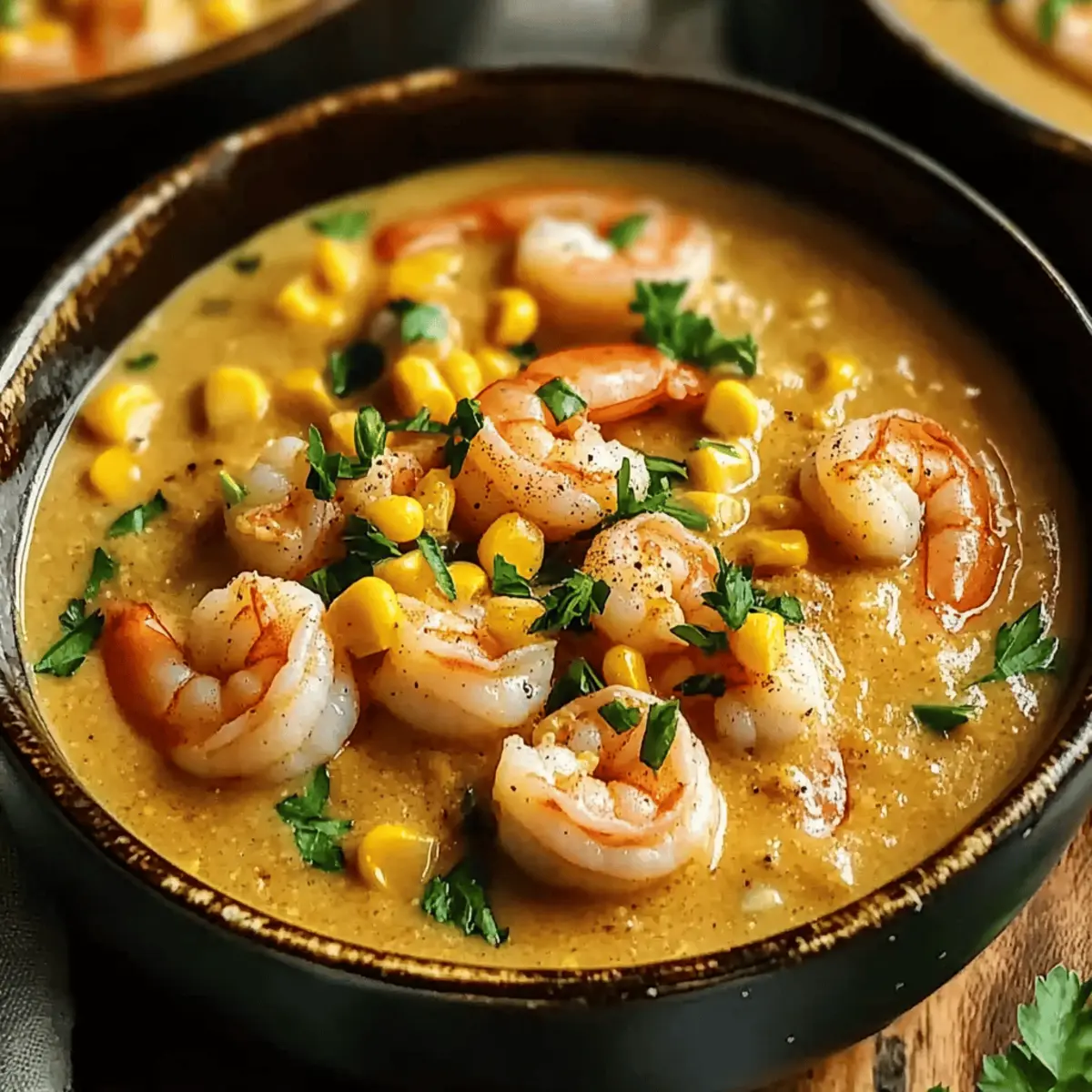 Louisiana Shrimp and Corn Bisque