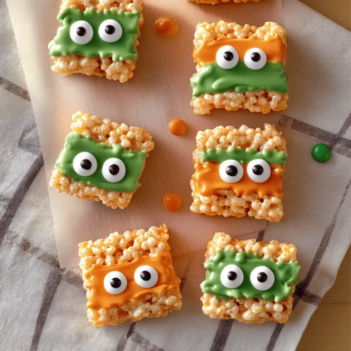 Monster Rice Krispies Treats