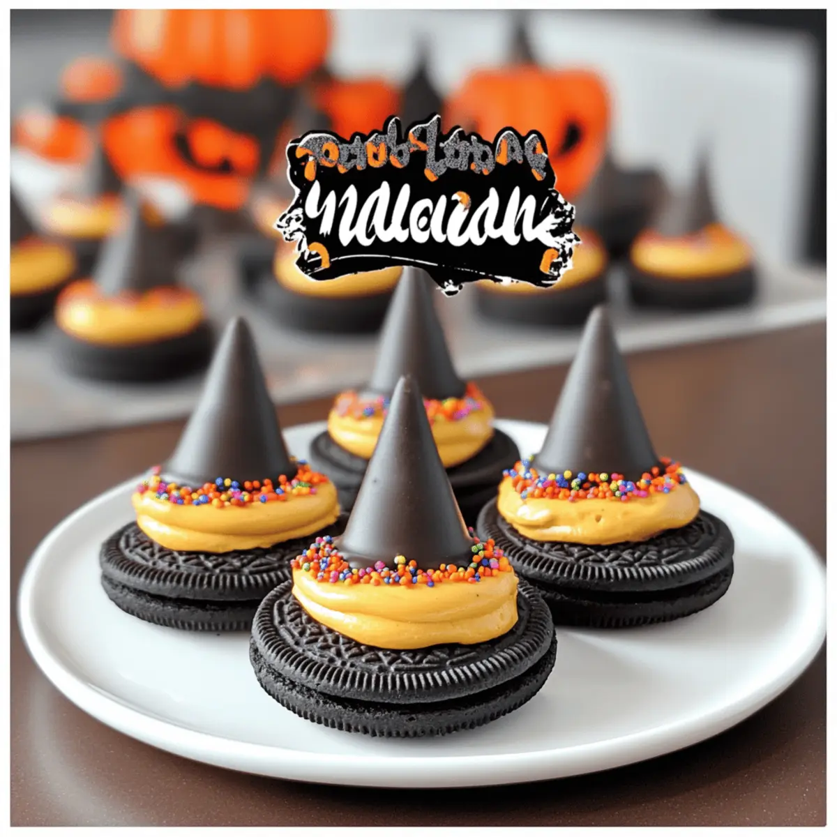 Oreo Witch Hat Cookies