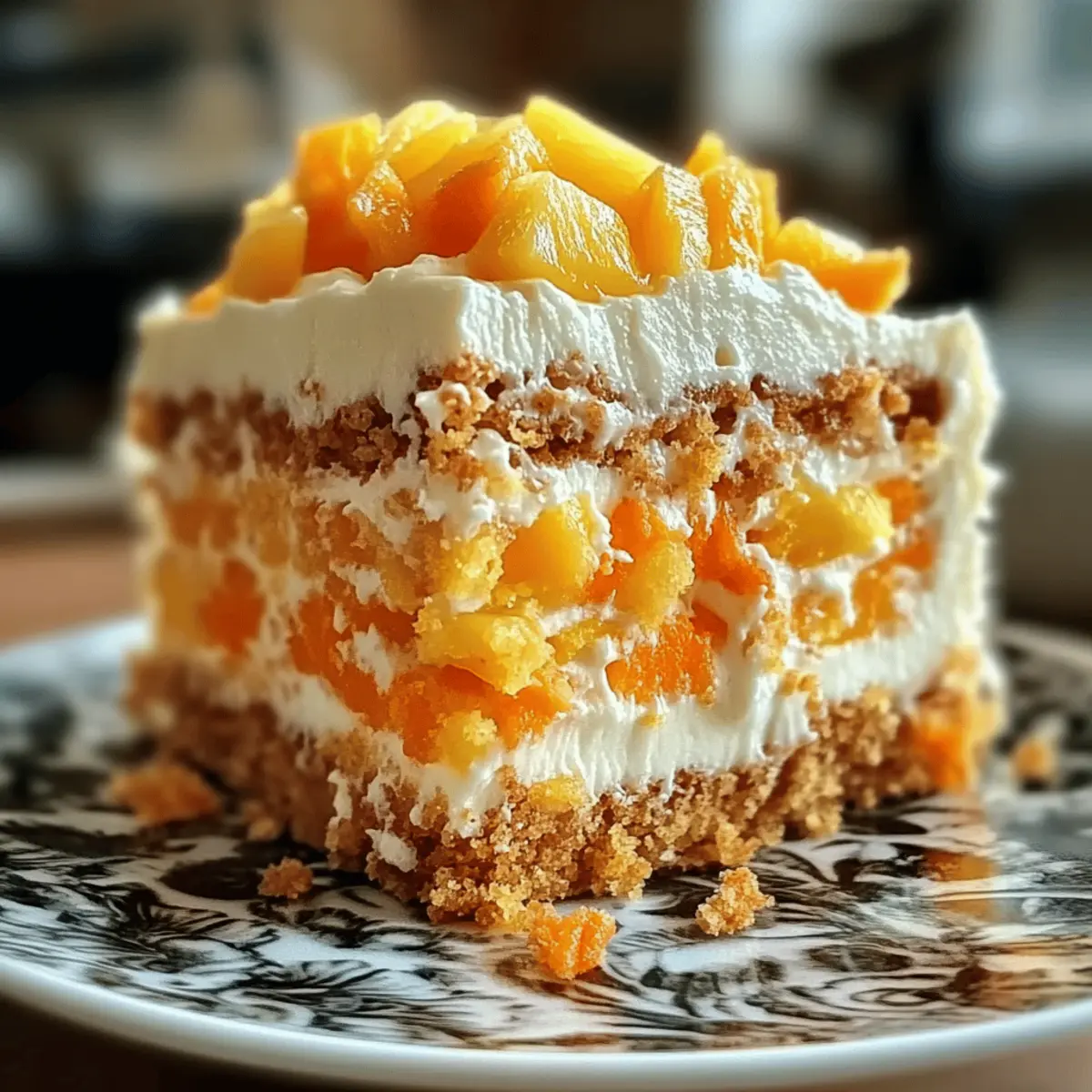 Pineapple Carrot Cream Cake