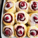 Raspberry Cinnamon Rolls
