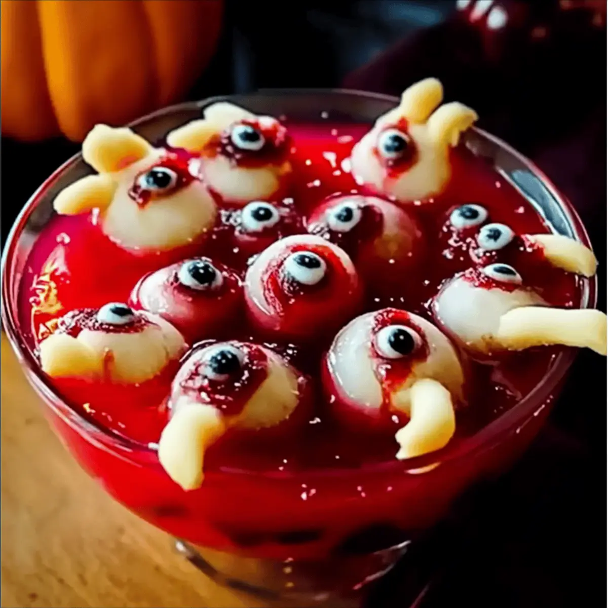 Scary Halloween jelly