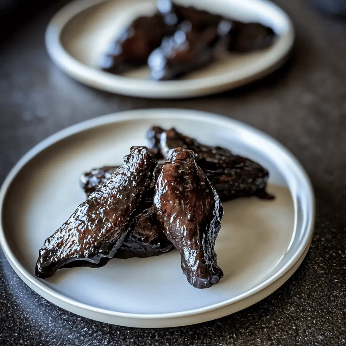 Sweet and Sour 'Bat' Wings