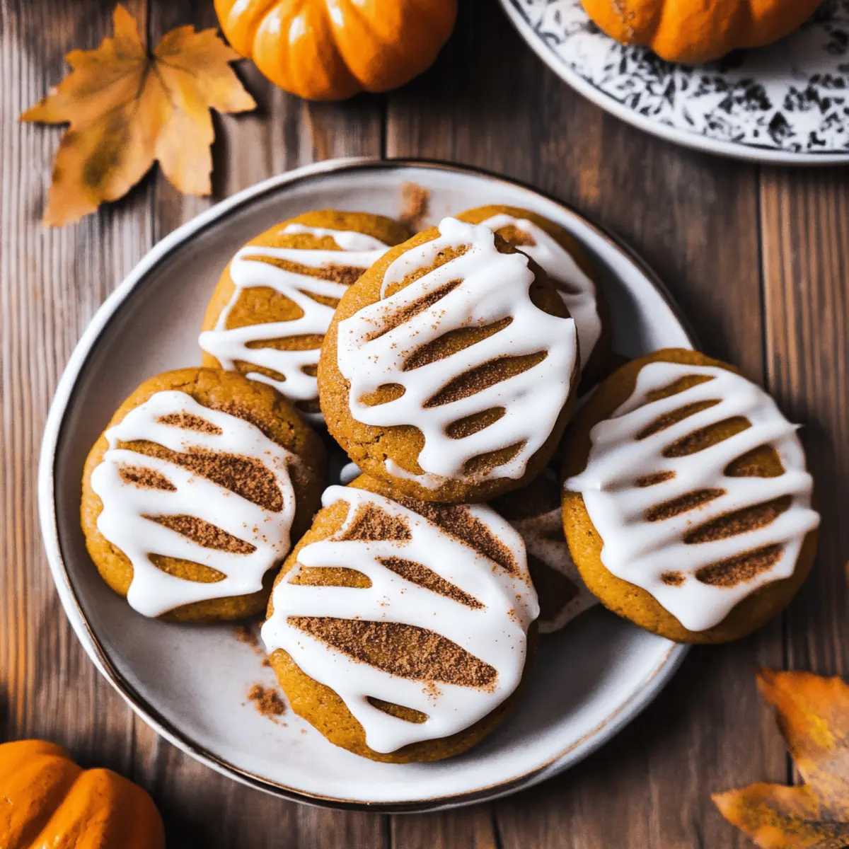 Vegan Pumpkin Sugar Cookies