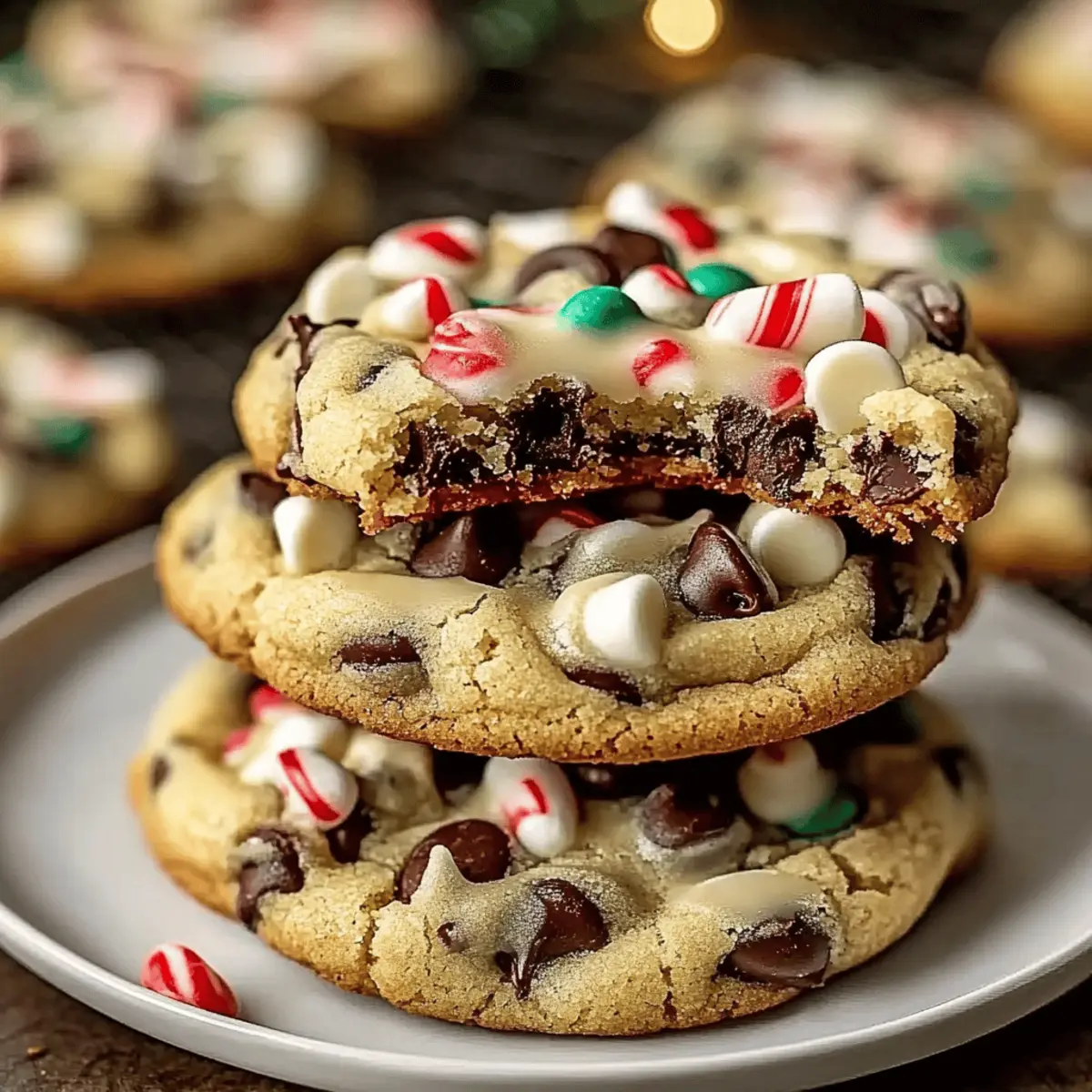 Winter Wonderland Chocolate Chip Cookies