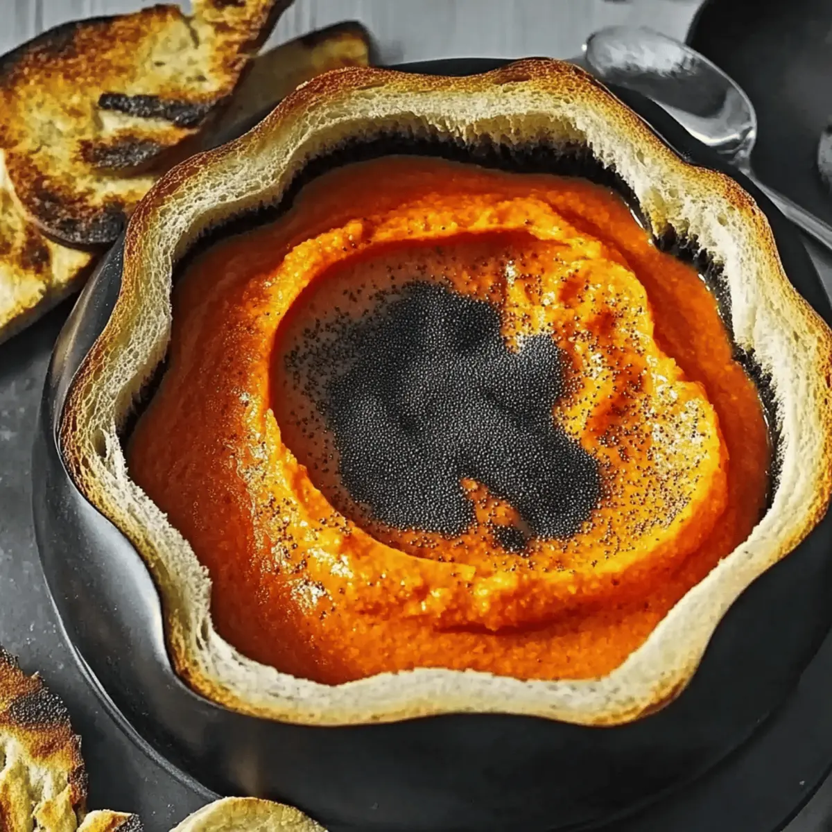 Witch’s cauldron with glow-in-the-dark goo