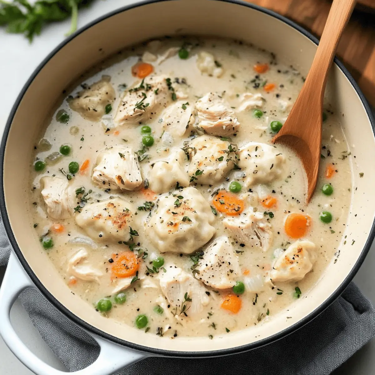 Chicken Dumpling Soup