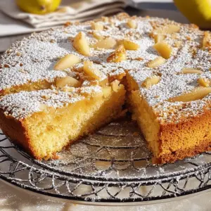 Pear and Almond Cake