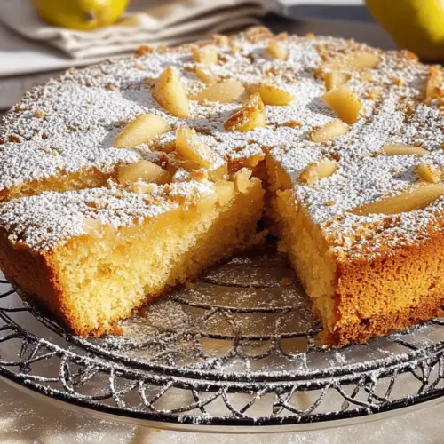 Pear and Almond Cake