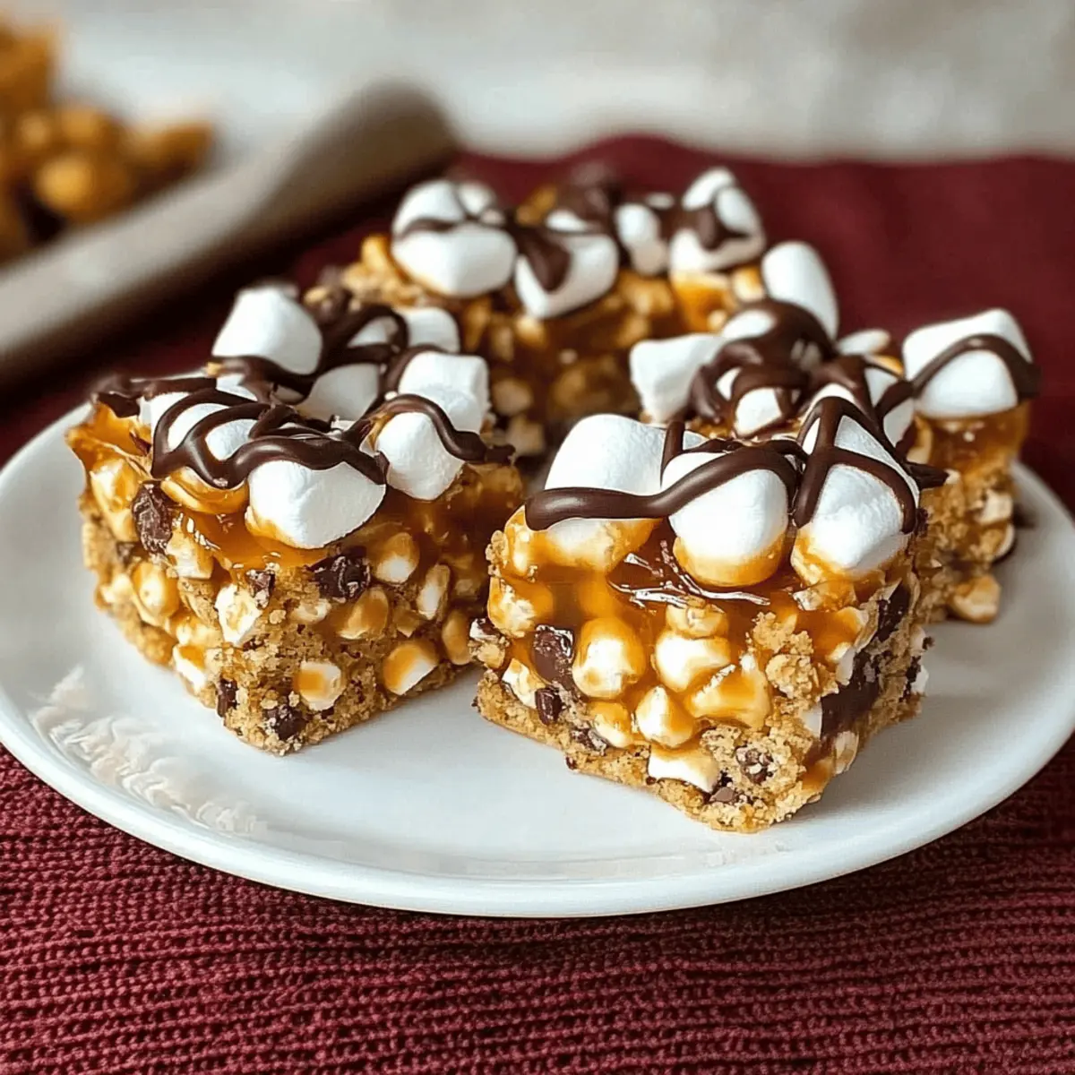 Caramel Corn Bars
