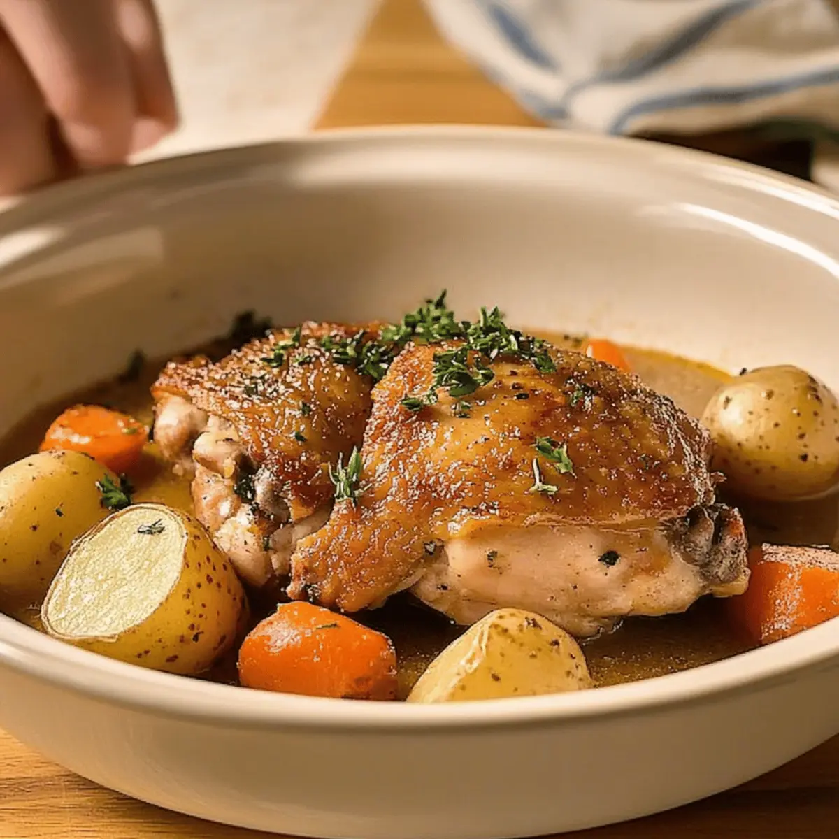 Slow Cooker Chicken Thighs