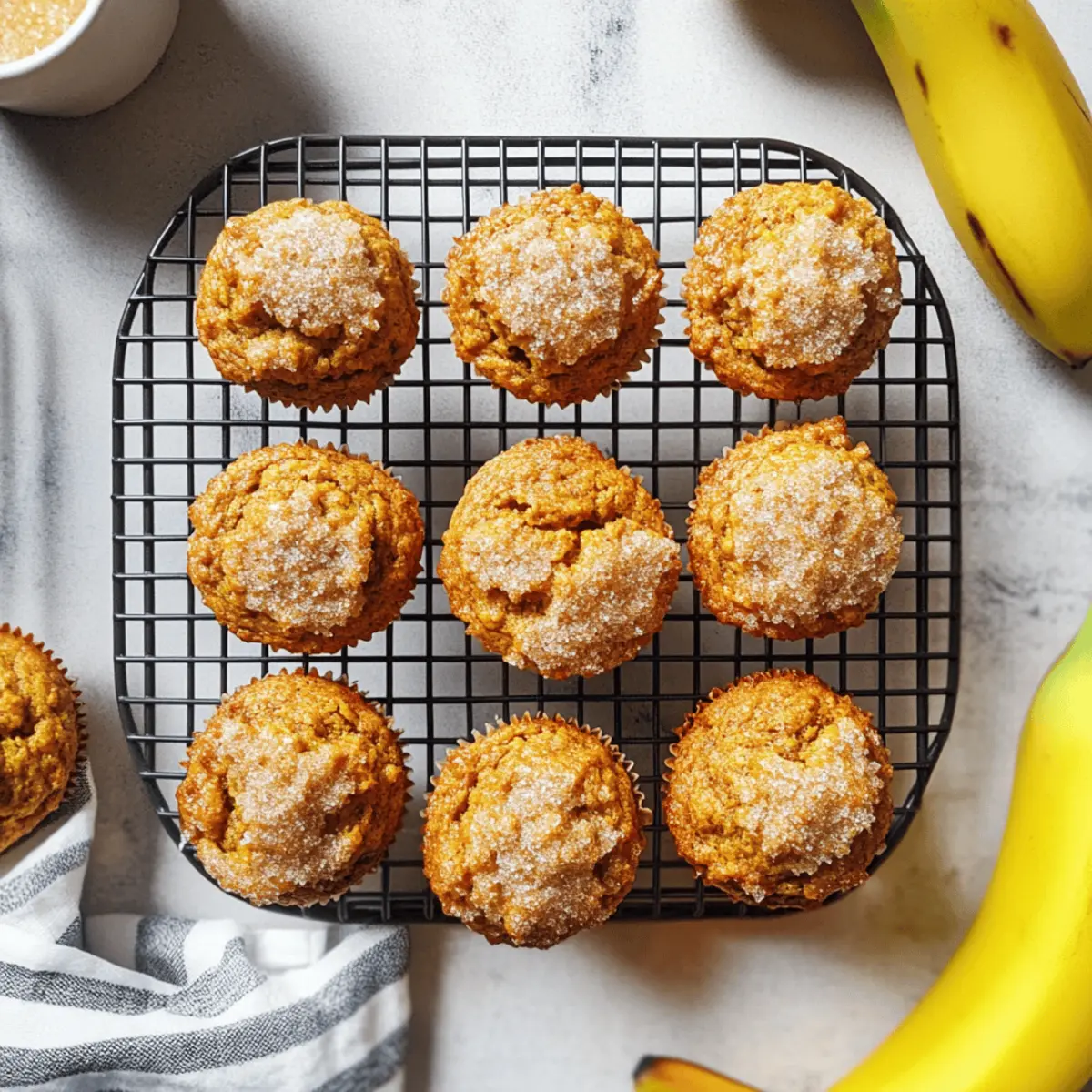 Pumpkin Banana Muffins
