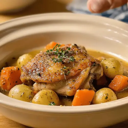 Slow Cooker Chicken Thighs